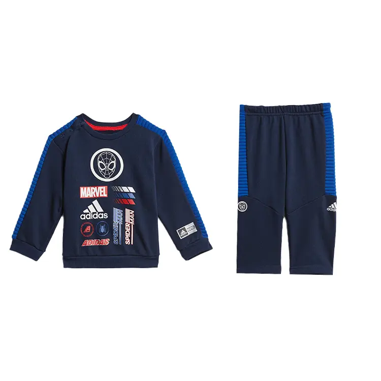 

Adidas Marvel, повседневная спортивная одежда синий для малышей