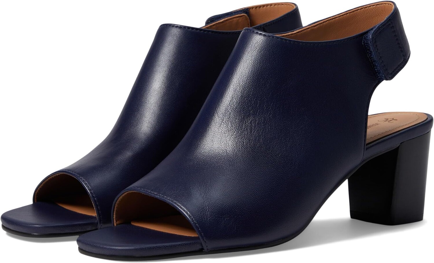 

Босоножки Evelyn Open Toe Bootie Johnston & Murphy, цвет Navy Glove