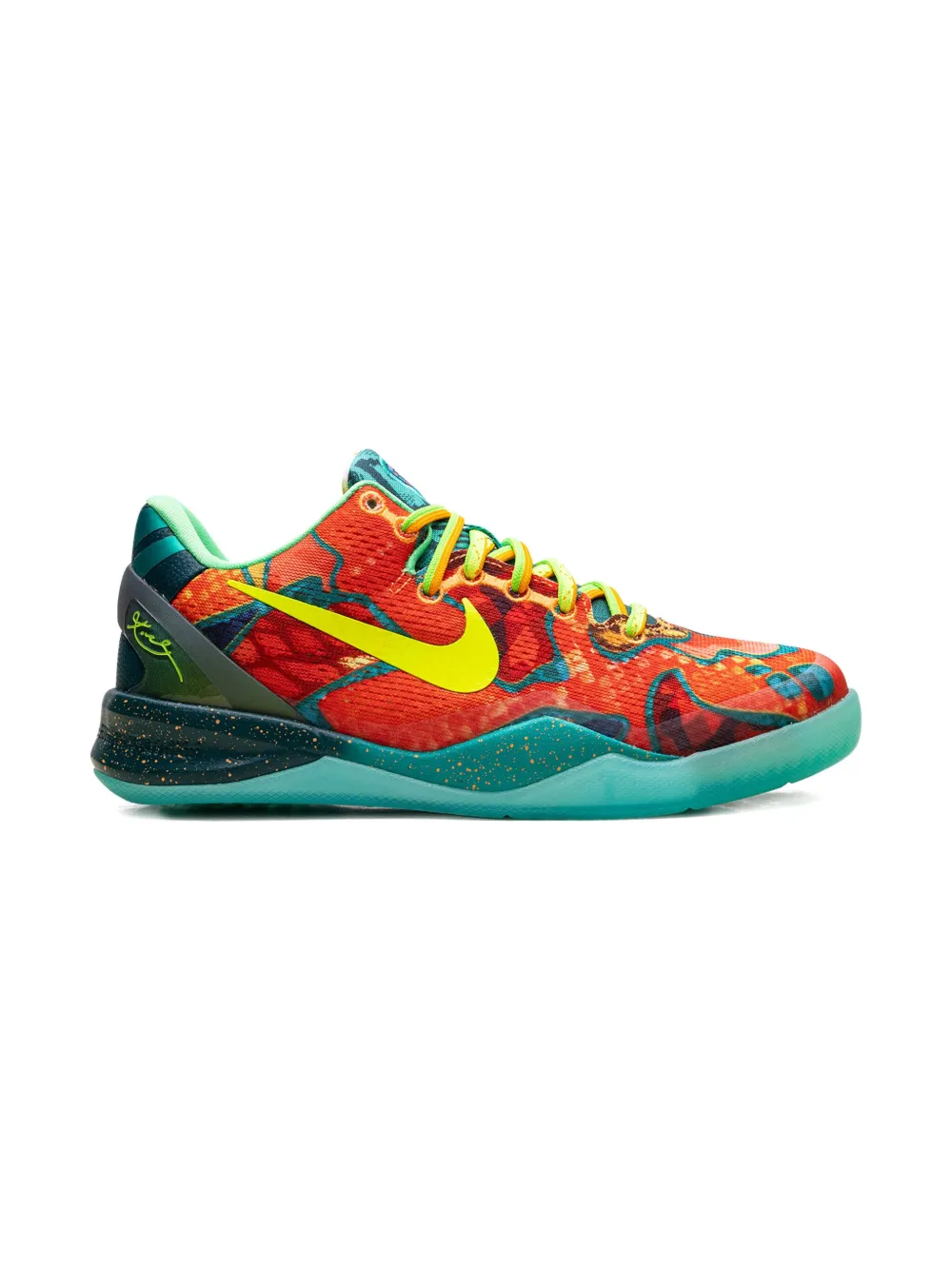 Кроссовки Kobe 8 Protro What The Kobe 2025 - Multicolour Nike Kids, оранжевый — фото 2