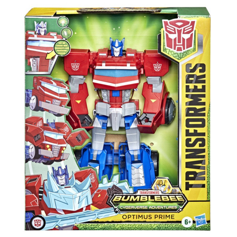 

Фигурка Оптимуса Прайма Transformers Cyberverse Roll and Change Hasbro