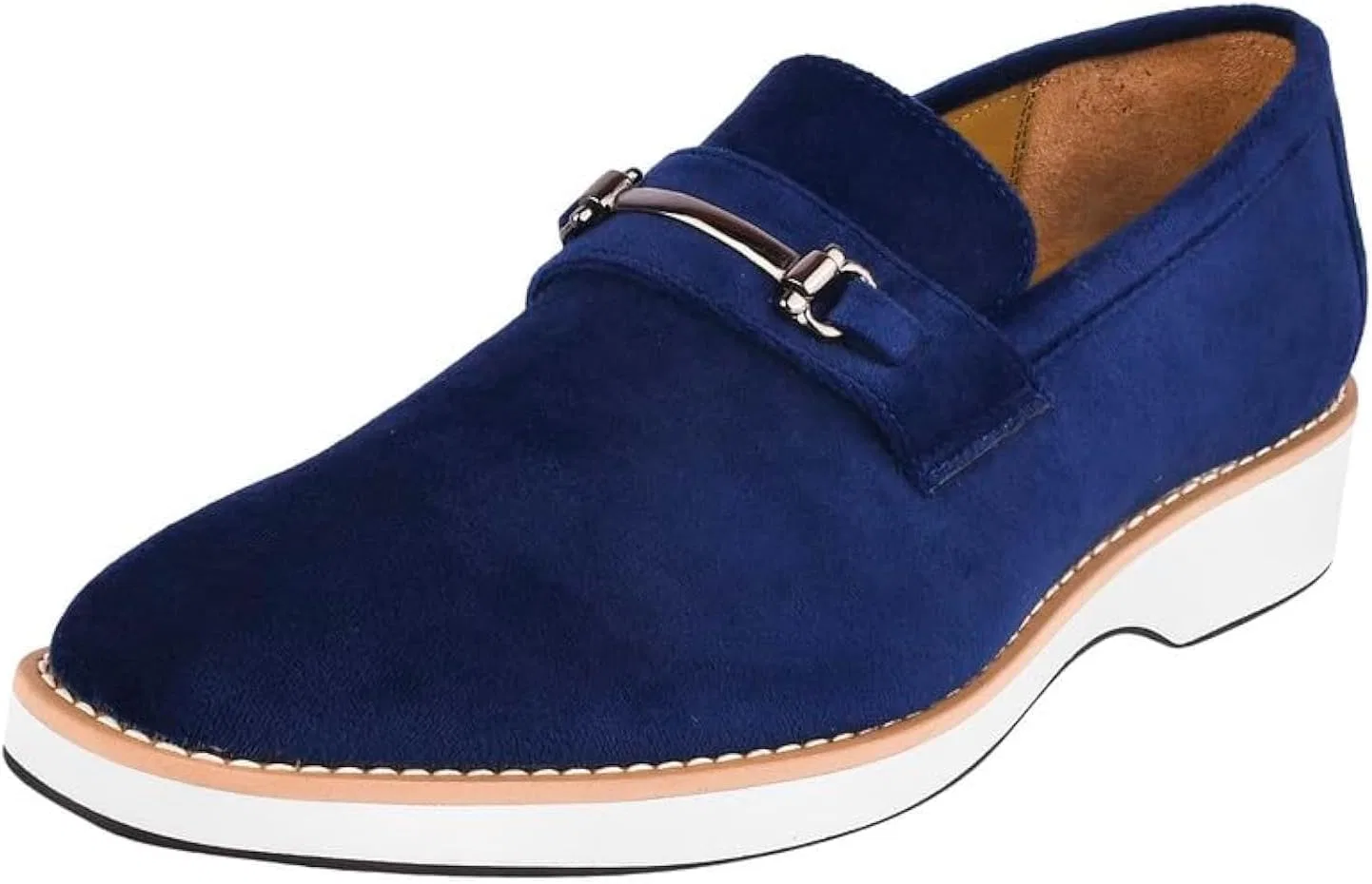 Мужские туфли-броги Liberty Footwear LIBERTYZENO с перфорацией на шнуровке, кожаные, для делового стиля, Navy Velvet