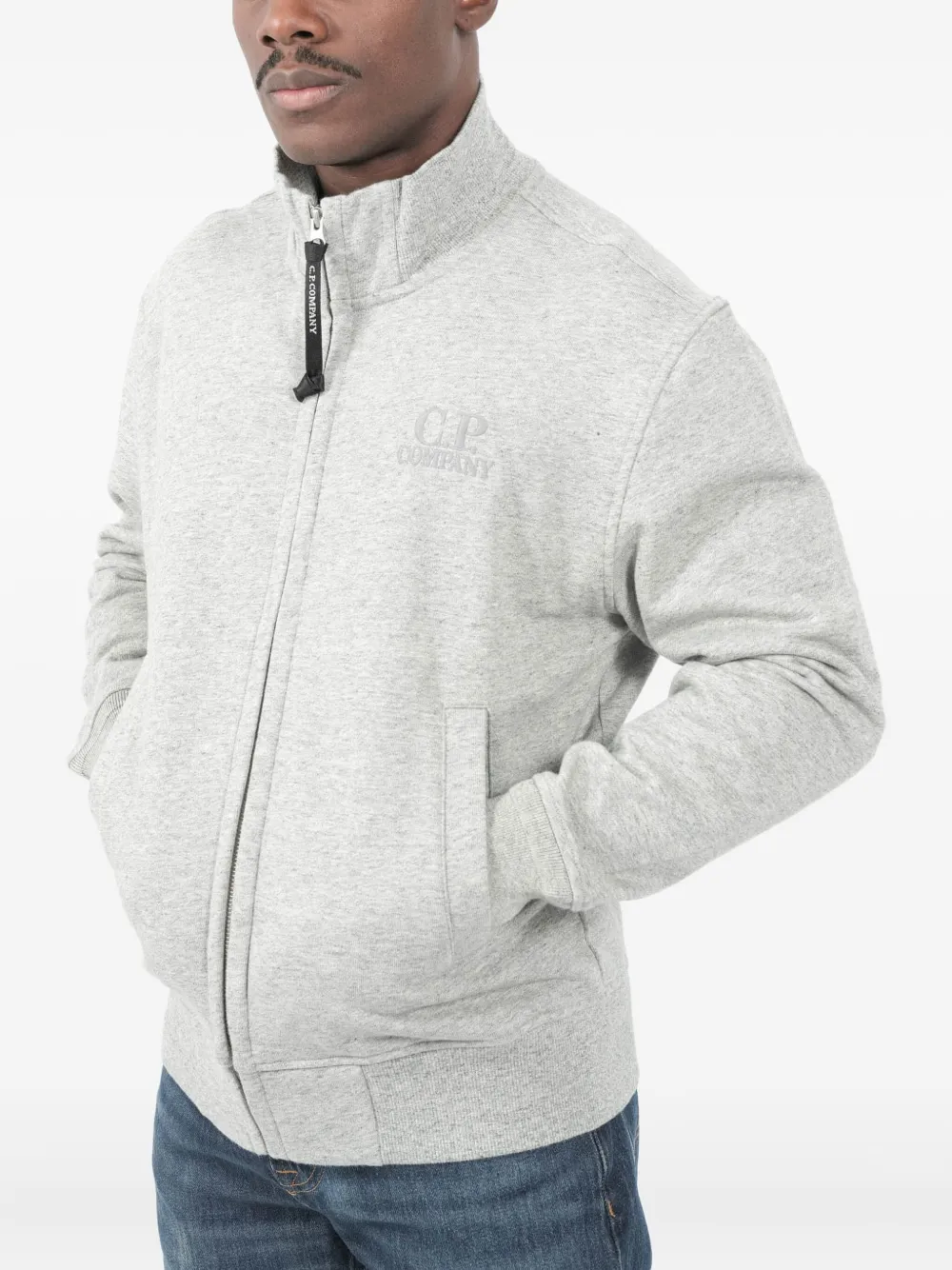 

Толстовка с длинными рукавами C.P. Company, серый