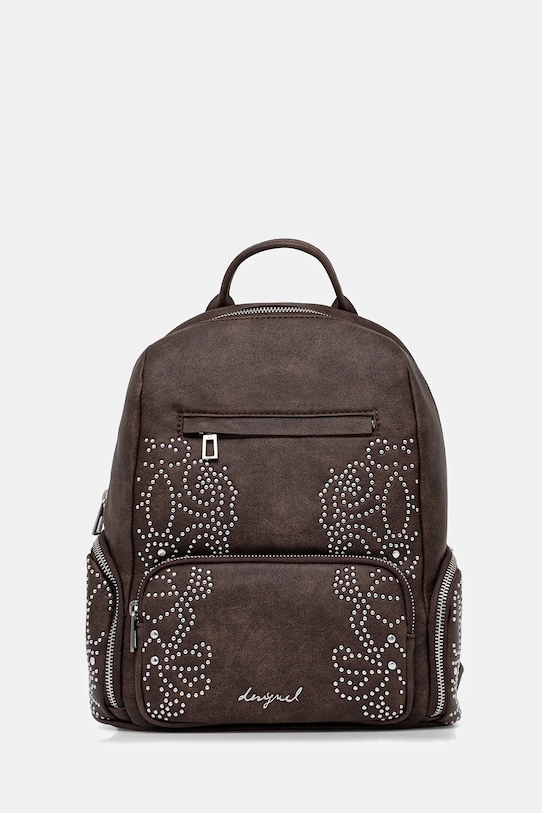 

Рюкзак Poker Face Chest Desigual, коричневый