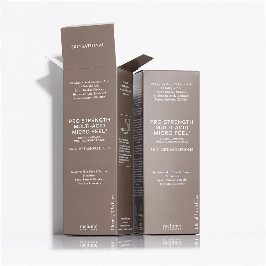 Пилинг для лица Pro Strength Multi-Acidment Micro Peel³ Melume Skinscience, 100 мл — фото 2