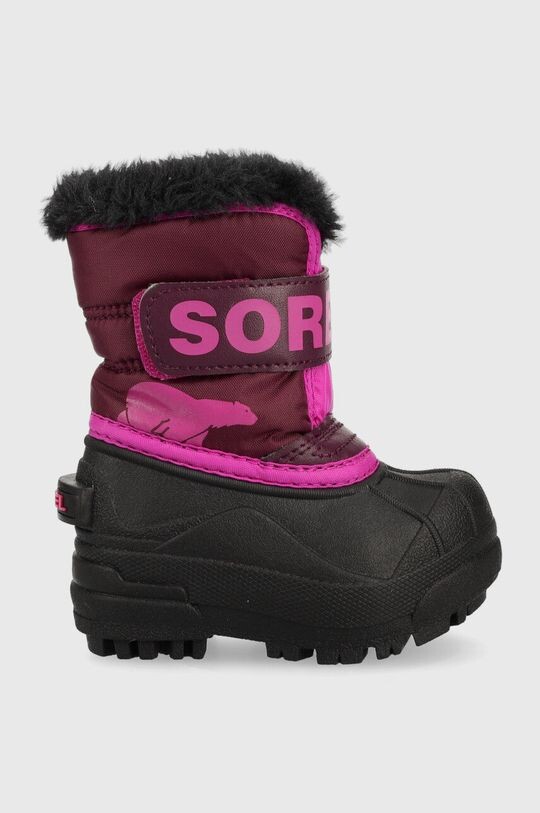 

Детские зимние сапоги для малышей Sorel, фиолетовый