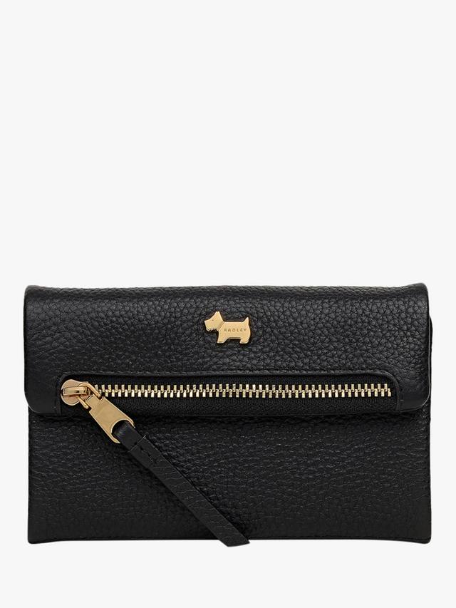 

Средняя кожаная сумочка Pickwick Radley, Black