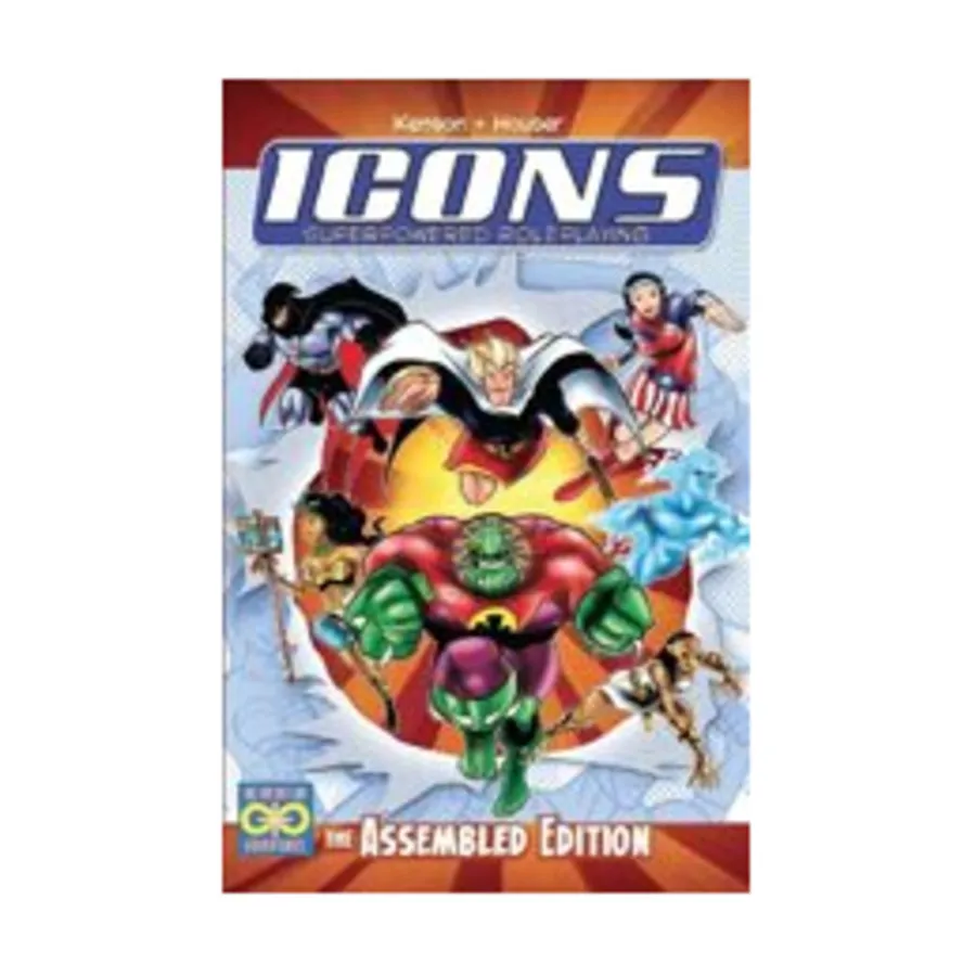 

Icons Superpowered Roleplaying (The Assembled Edition), Icons Superpowered Role Playing (Ad Infinitum Adventures), твердый переплет
