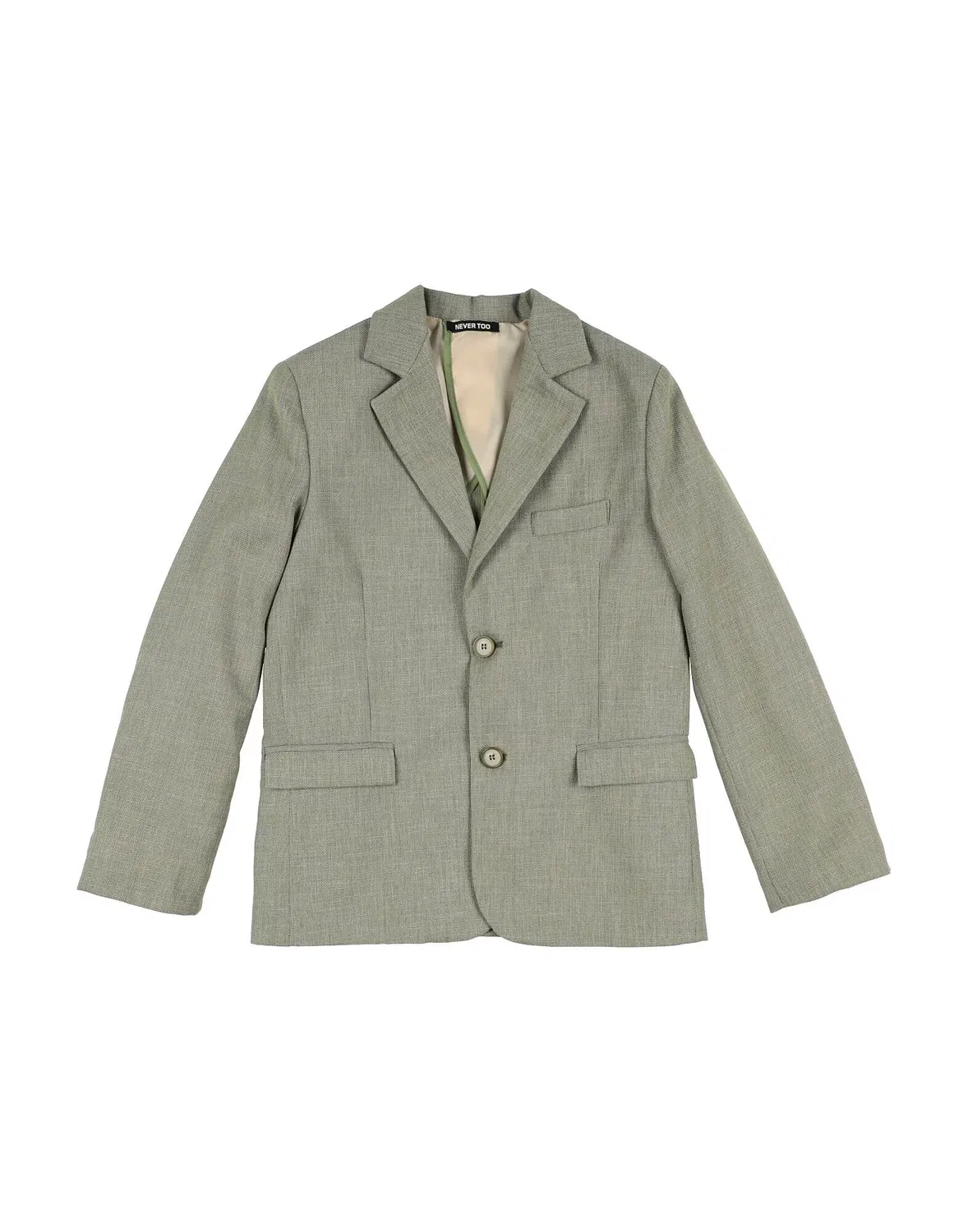 Блейзер однобортный Military green NEVER TOO