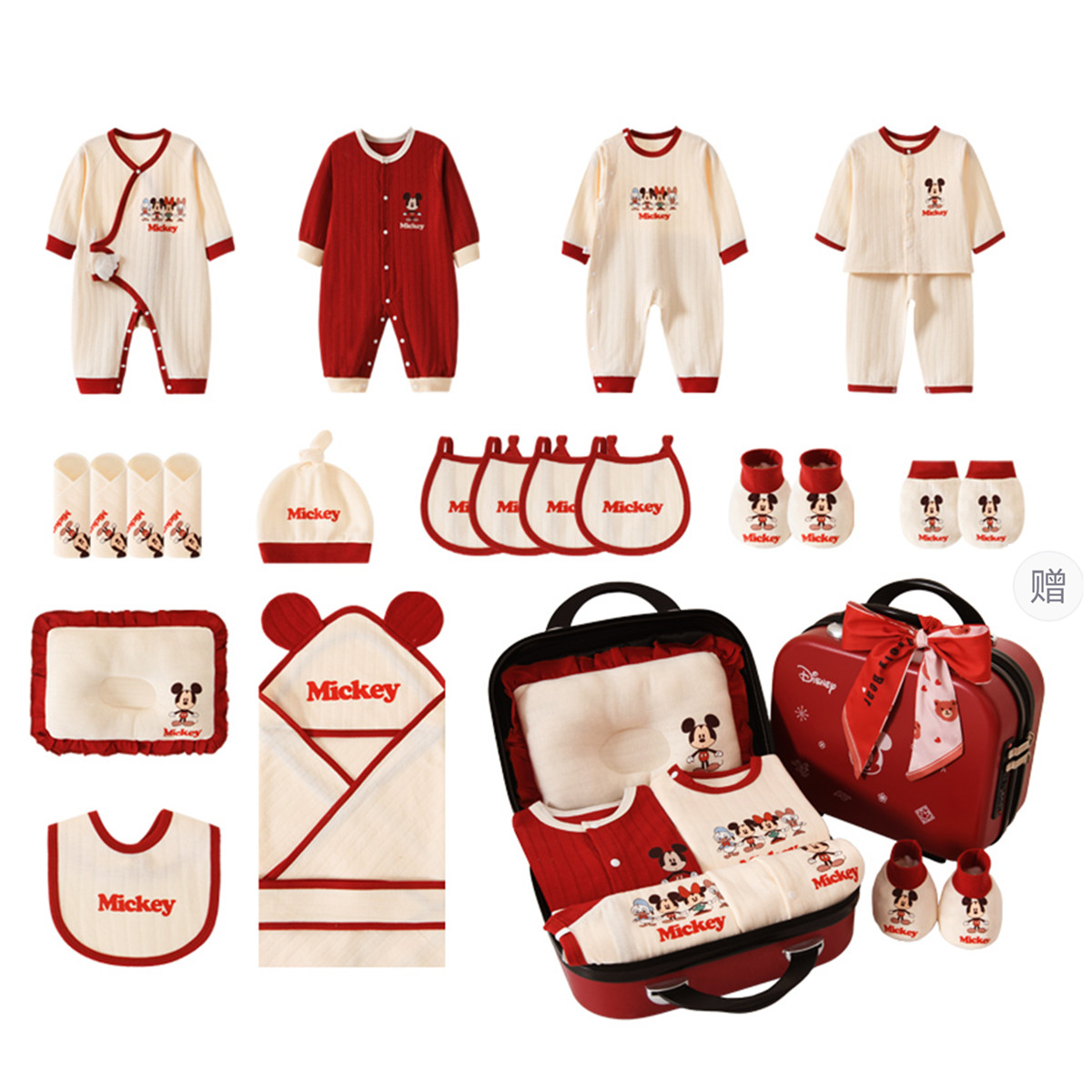 

Подарочная коробка для малышей и детей ясельного возраста Disney, [Password Suitcase]2-Piece Set All-Season