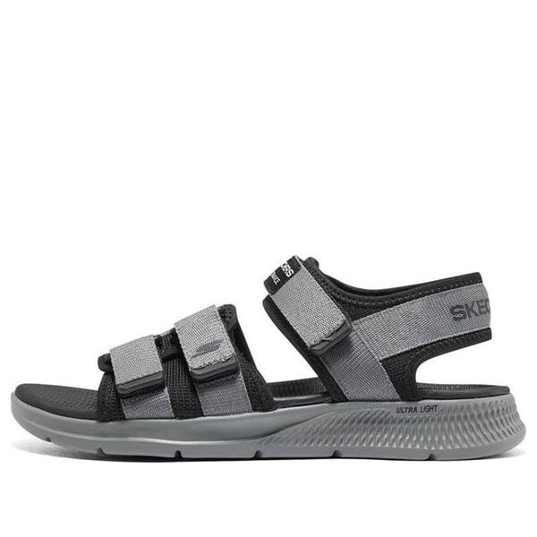 

Кроссовки go consistent sandal 'grey black' Skechers, серый