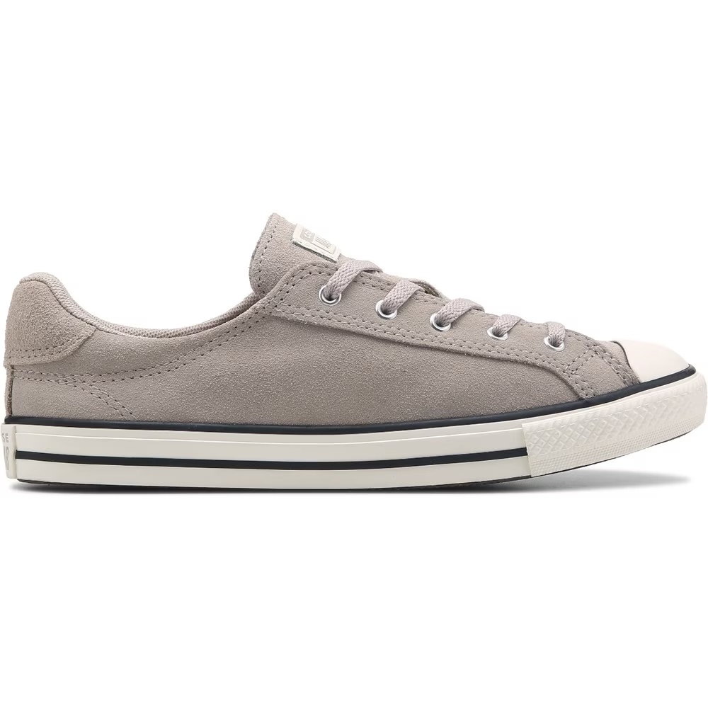 Изящные замшевые кроссовки с низким профилем Converse, коричневый — фото 2
