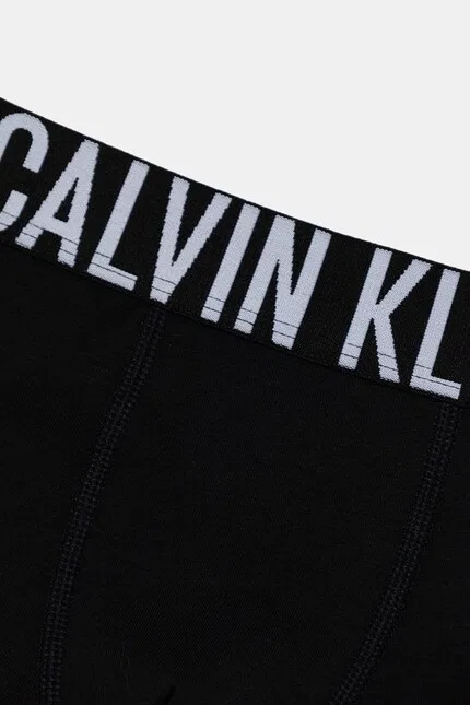 Боксеры детские хлопковые 2 шт Calvin Klein Underwear, черный — фото 4