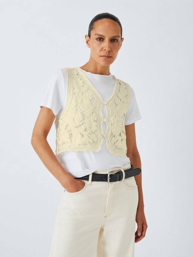 

Топ-жилет корали rag & bone, слоновая кость