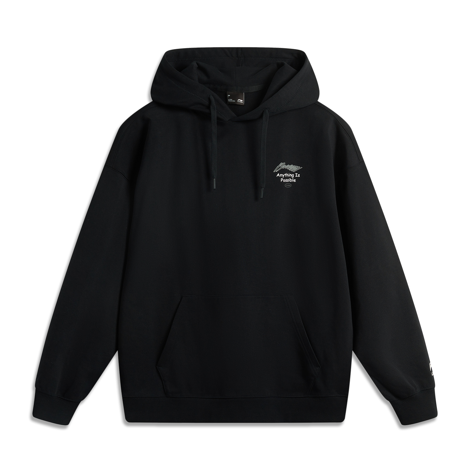 

Толстовка LiNing Sports Life Collection унисекс, черная