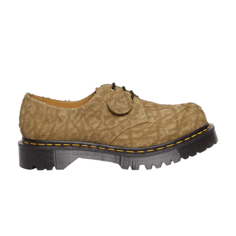 

Оксфорды Dr. Martens 1461 Bex Made in England Emboss Suede Oxford Savannah Tan, желто-коричневый