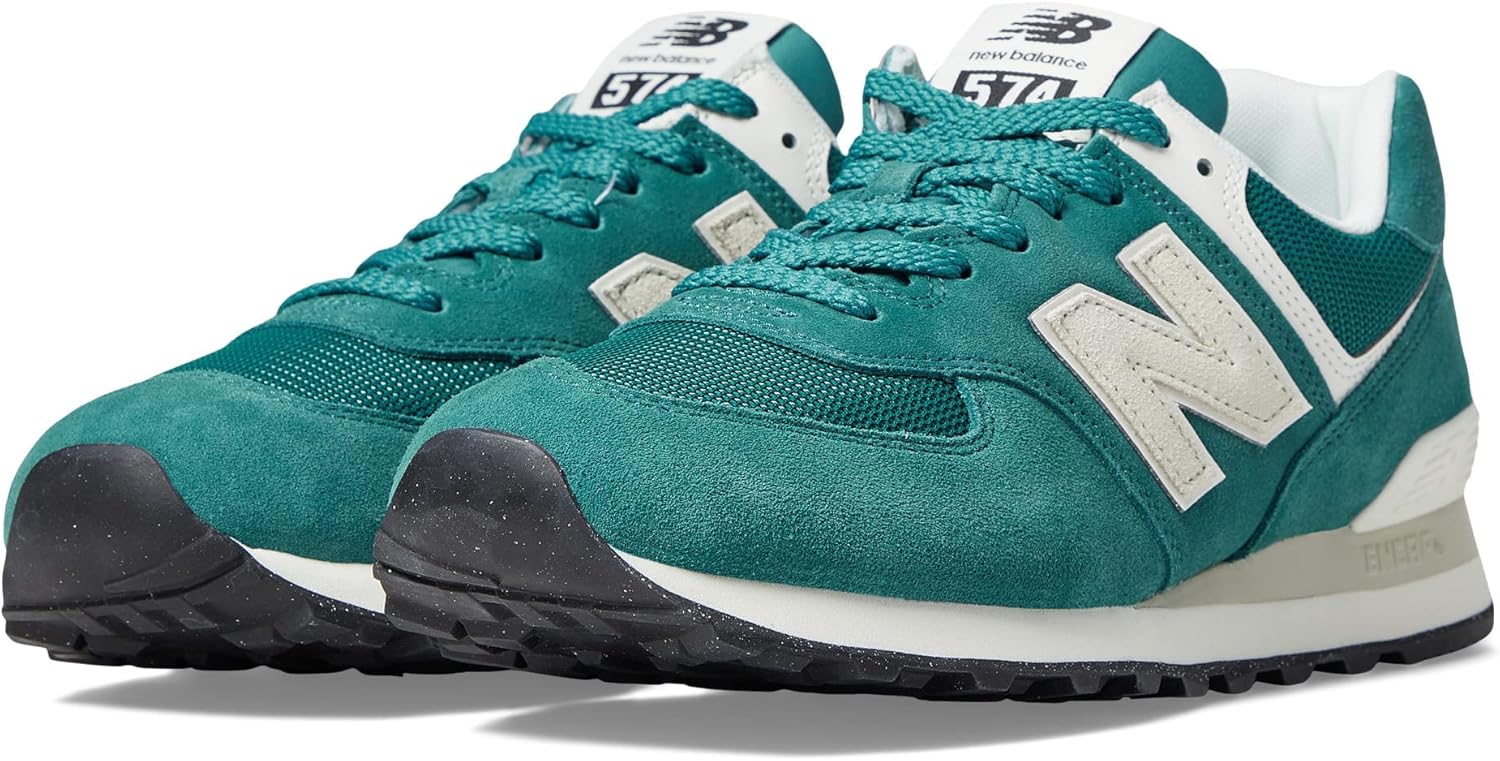 New Balance Мужские кроссовки 574 V1 Core, Green/Grey — фото 2