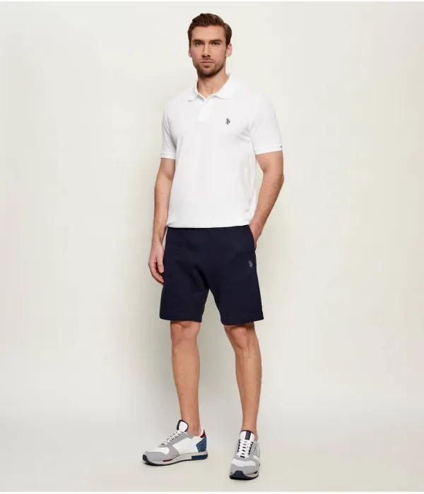 Полюс classic fit Us Polo Assn, белый — фото 2