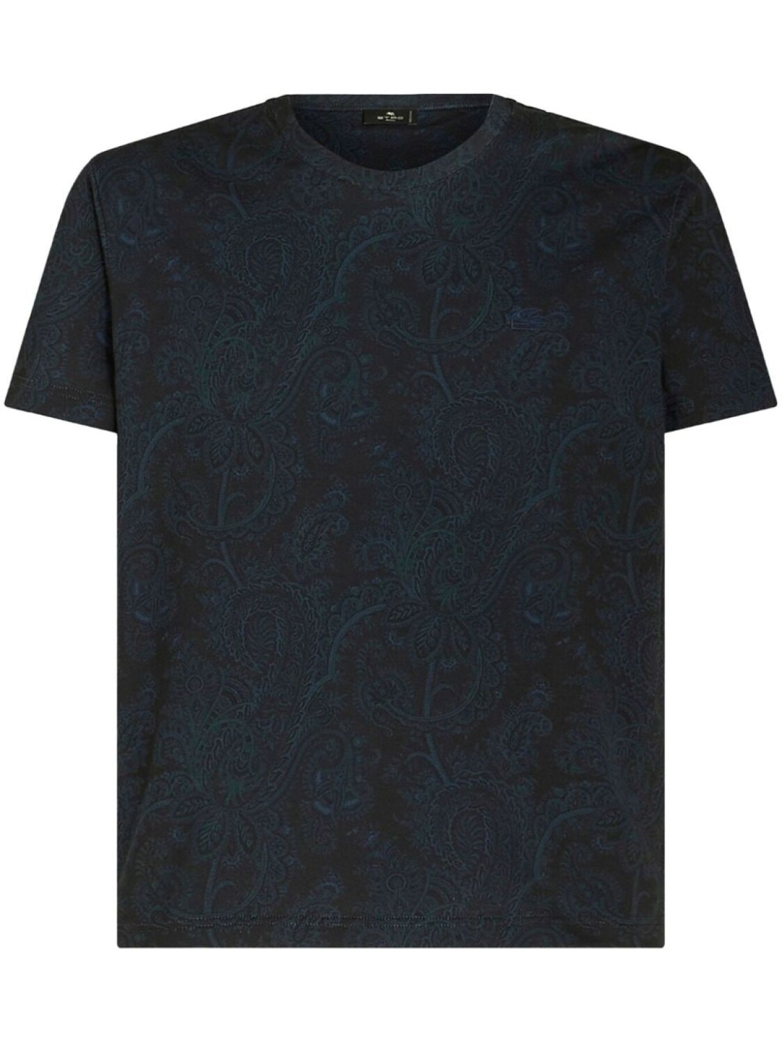 

ETRO футболка с принтом пейсли, синий
