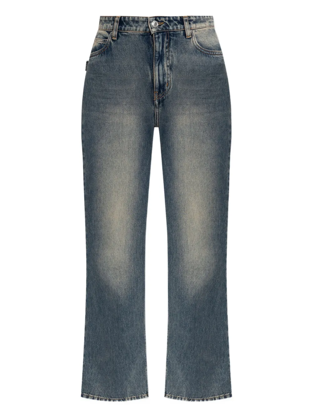 

Выцветшие джинсы прямого кроя Zadig&Voltaire, синий