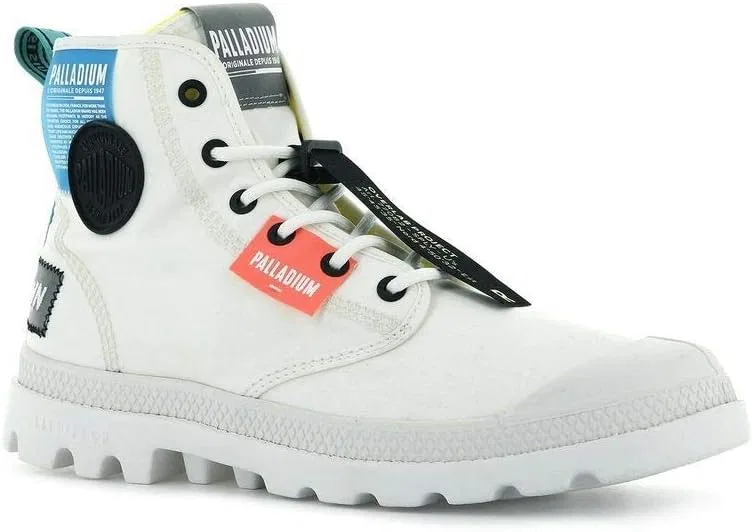 Ботинки Palladium Pampa Lite Overlab Neon, White — фото 2