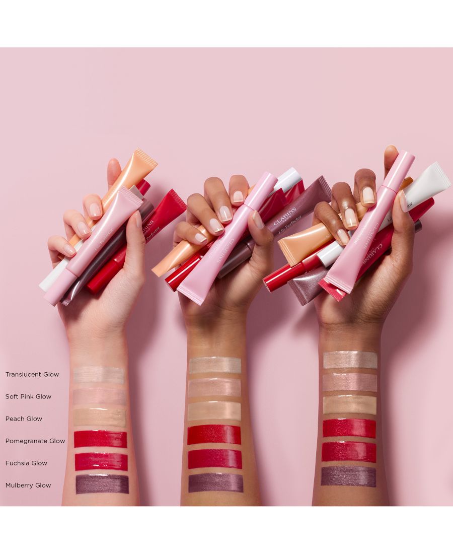 Бальзам для губ и щек Lip Perfector 2-в-1 Clarins, цвет pomegranate glow — фото 3