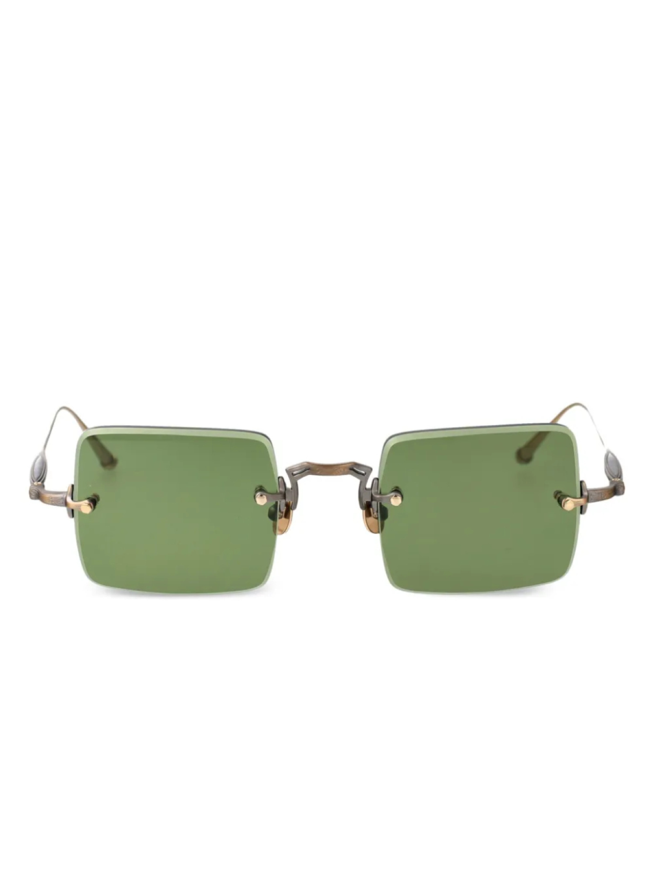 

Matsuda rimless square-frame солнцезащитные очки, золотой