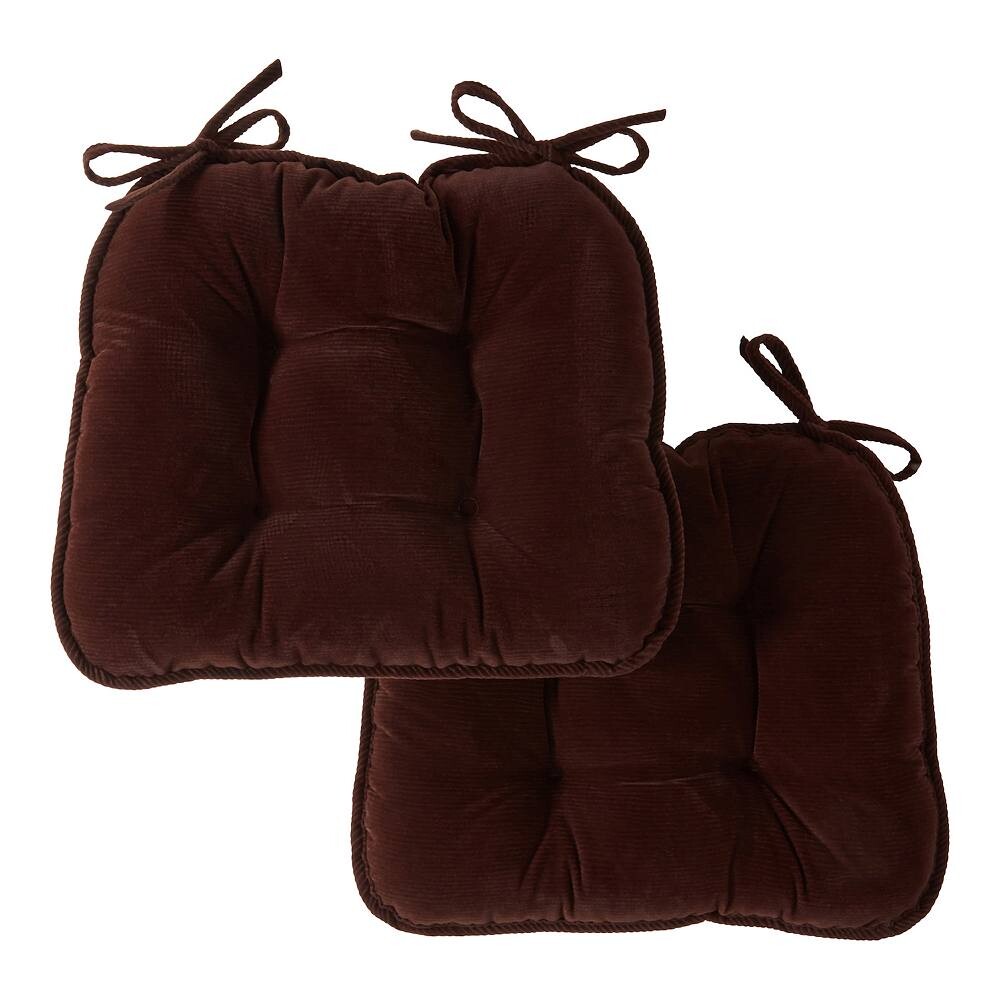 

Greendale Home Fashions Набор из 2 вельветовых подушек для обеденного стула Omaha, цвет Bitter