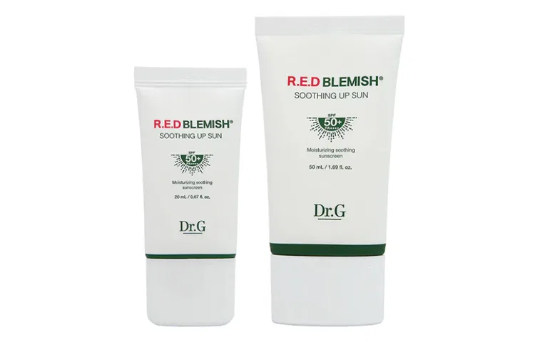 Солнцезащитный лосьон Dr.G успокаивающий SPF50+ PA++++ 50 мл — фото 3