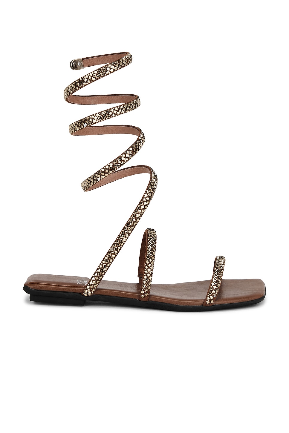 Сандалии Slinked Jeffrey Campbell, tan bronze