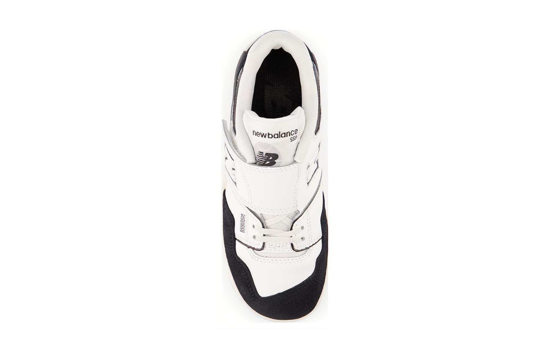 New Balance 550 Low Top Детские Повседневные Кроссовки Белый Черный — фото 4