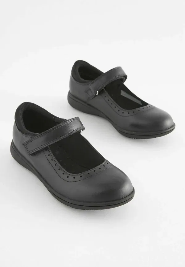 Туфли-мэри-джейн School brogue detail mary jane shoesfit (f) baby shoes Next, темно-синий — фото 2
