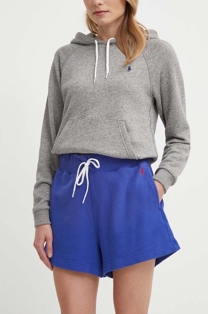 

Хлопковые шорты Polo Ralph Lauren, фиолетовый