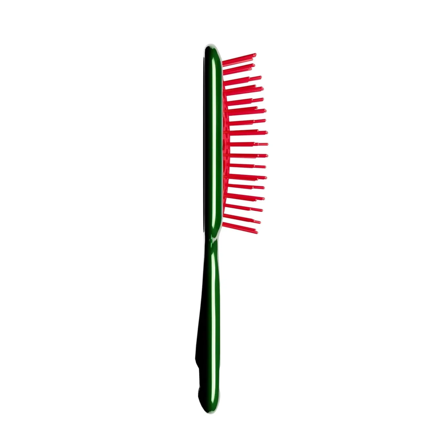 Мини-щетка для волос UNbrush Mini Holiday Hair Brush для безболезненного расчесывания всех типов влажных и сухих волос. Fhi Heat, Holly Green — фото 2