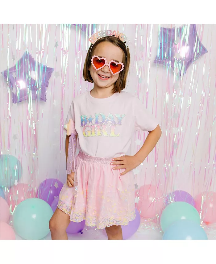 Юбка-пачка Pastel Confetti для девочек Little and Big Girls Sweet Wink, розовый — фото 4