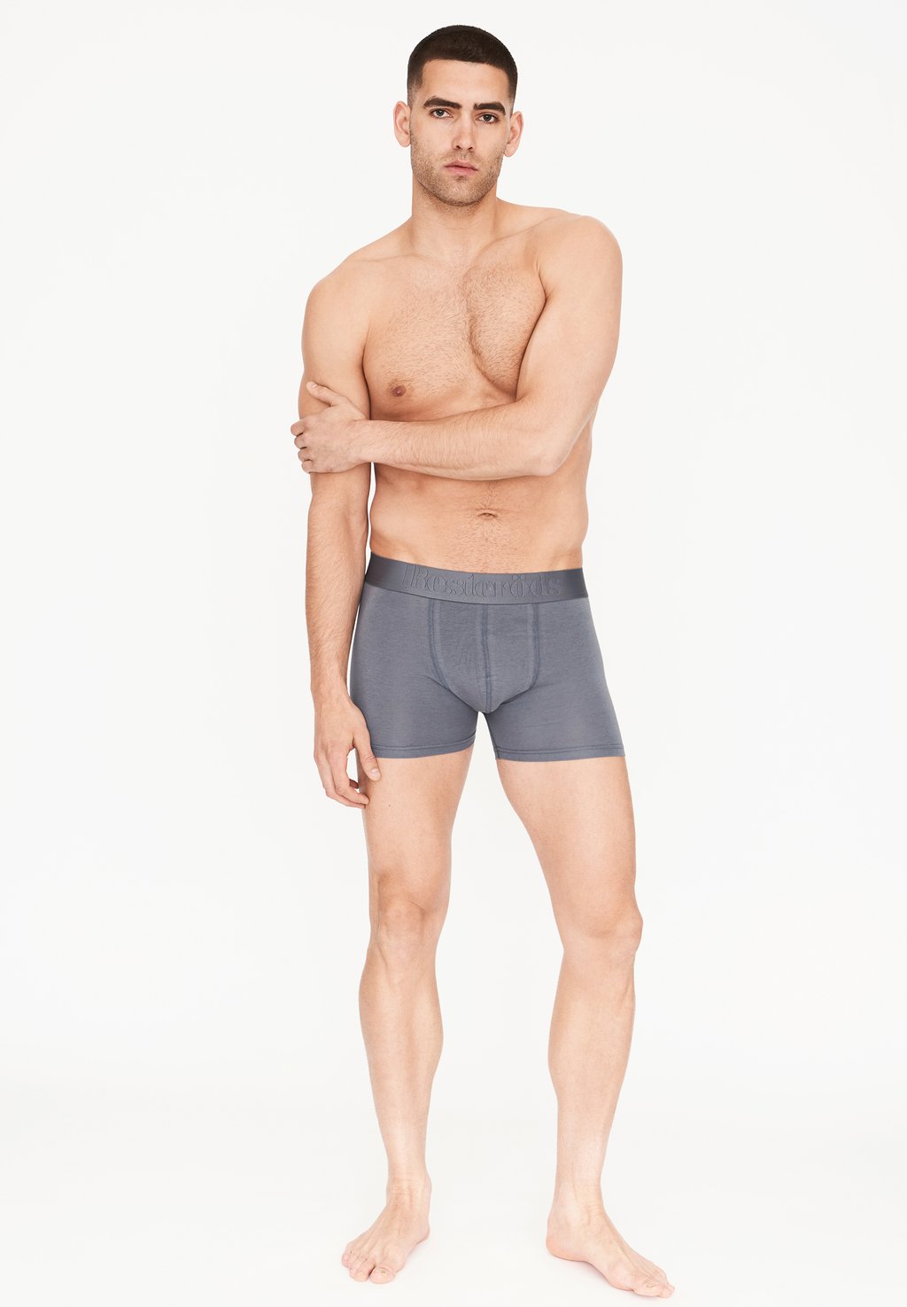 

Брюки-кюлоты 5-PACK GUNNAR BOXERS Resteröds, цвет Mottled Dark Grey
