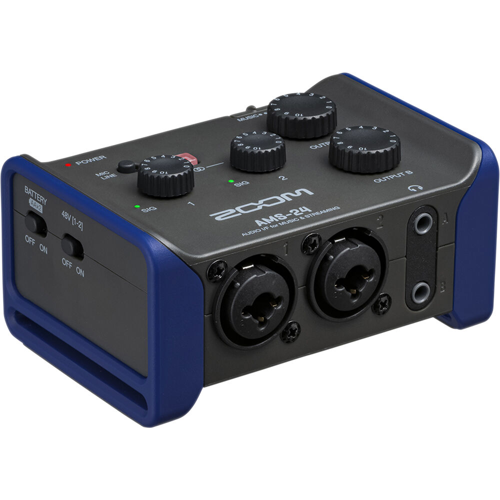 

Аудиоинтерфейс Zoom AMS-24 USB-C