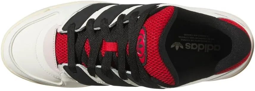 Мужские кроссовки Adidas Forum2000 на шнуровке - повседневные, цвет Off White, белый — фото 4