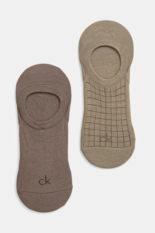 

Носки 2 пары Calvin Klein, зеленый