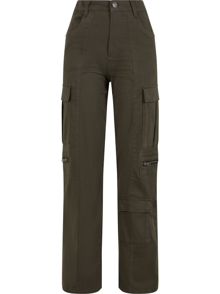 

Тканевые брюки Urban Classics Hosen, цвет blackolive
