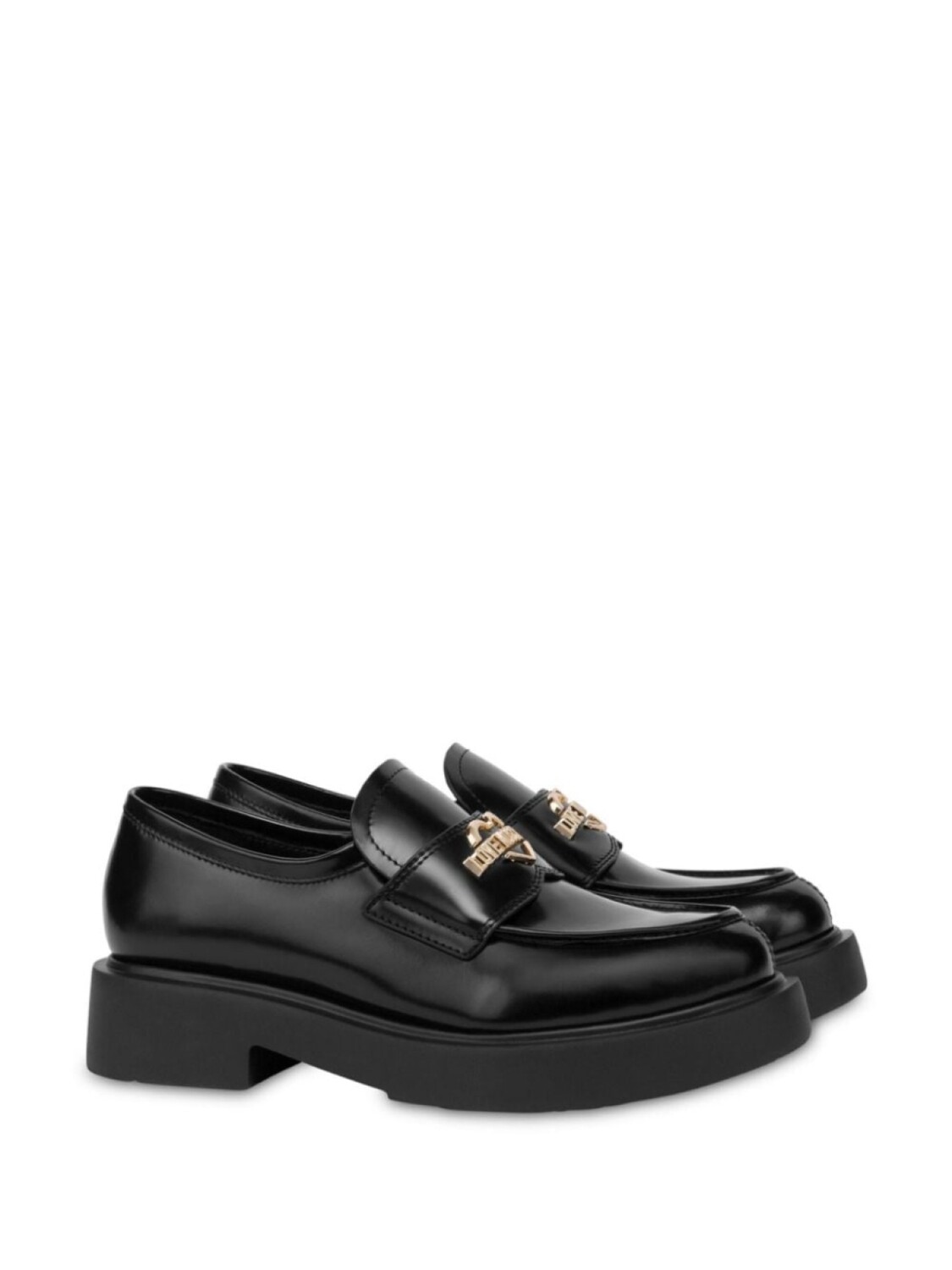 Love Moschino лоферы с логотипом — фото 2