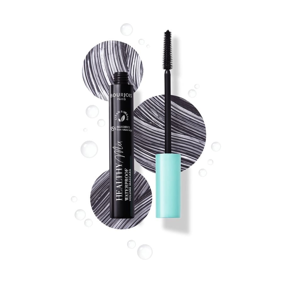 Bourjois, Healthy Mix Водостойкая веганская тушь для ресниц 001 Black 10 мл — фото 4