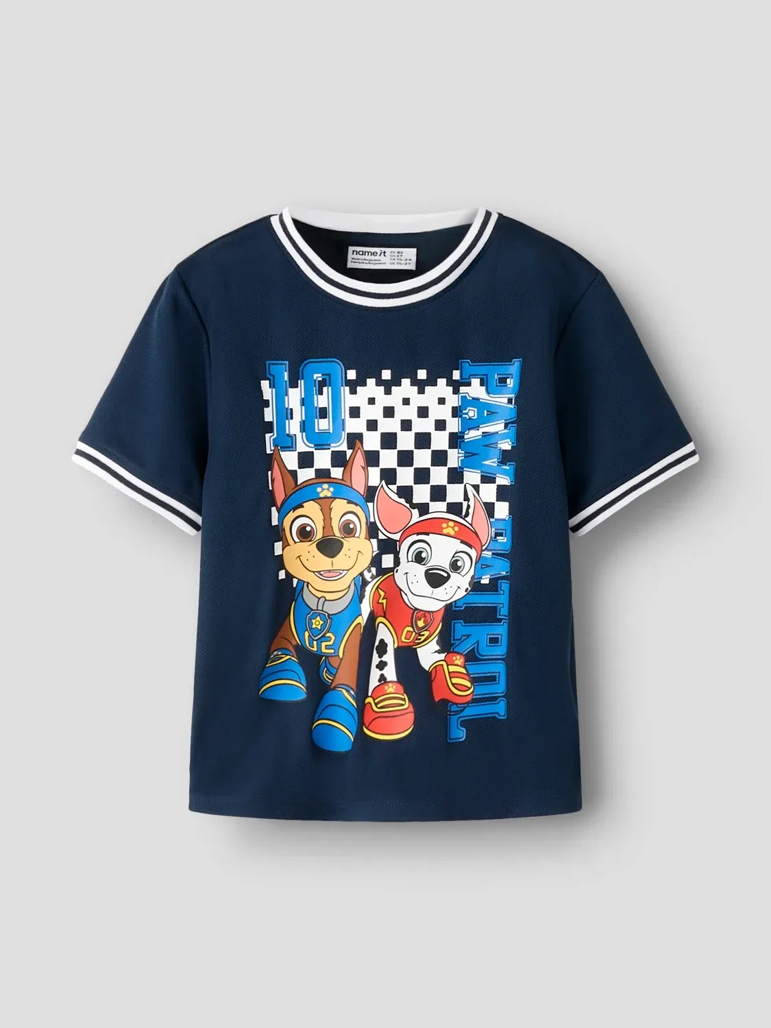 Футболка с принтом Paw Patrol Name It, navy blazer — фото 4