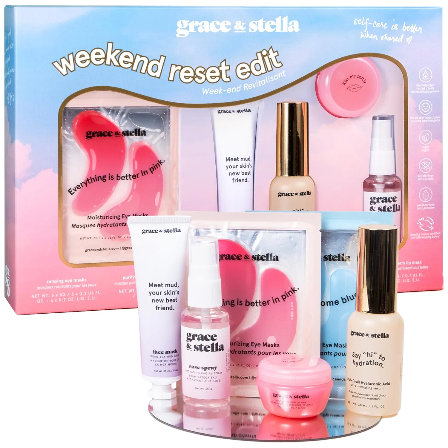 Подарочный набор grace & stella Weekend Restart Grace & Stella