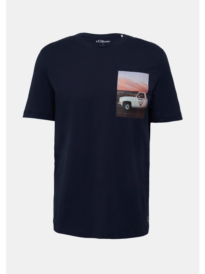 

Футболка цвета 58D2_глубокий синий s.Oliver