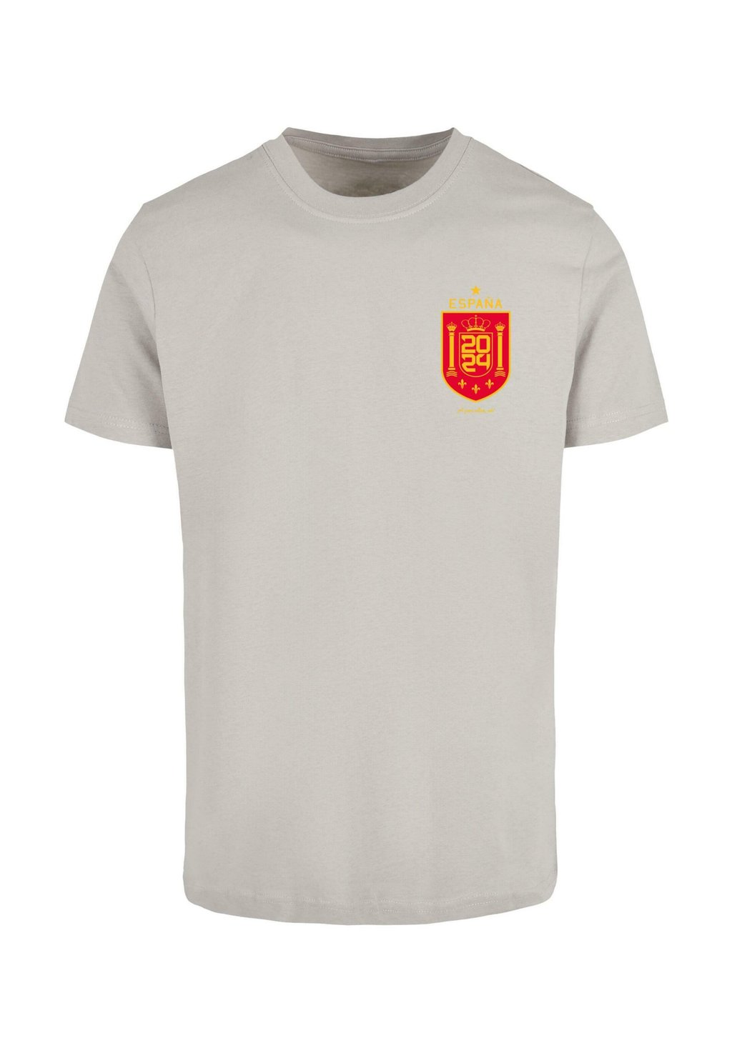 

Футболка с принтом SPANISH CHEST CREST Mister Tee, светло-серый