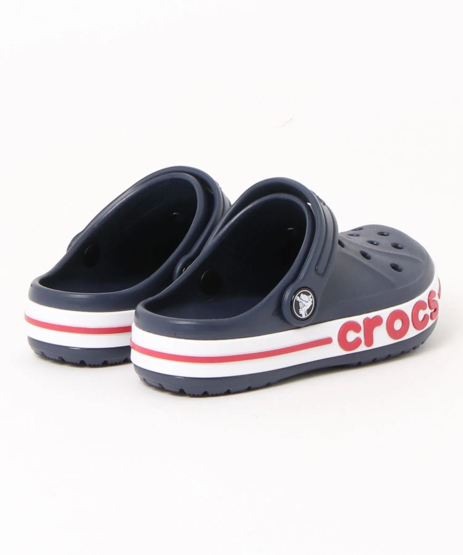 Детские сандалии Crocs Bayaband Clog тёмно-синие — фото 2