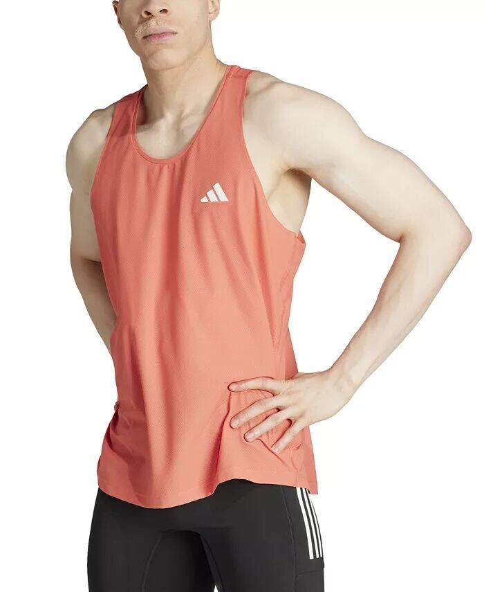 

Мужская влагоотводящая майка The Run The Run adidas, красный