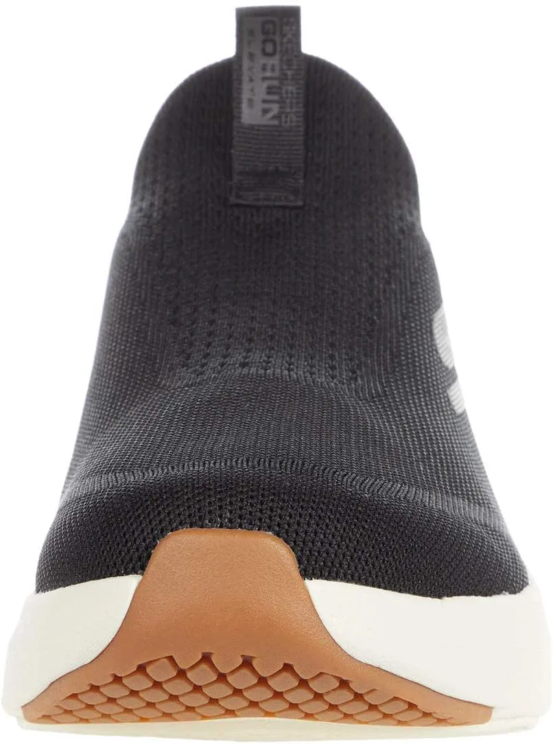

Мужские кроссовки Skechers GOrun Elevate - спортивные беговые слипоны, черно-белый