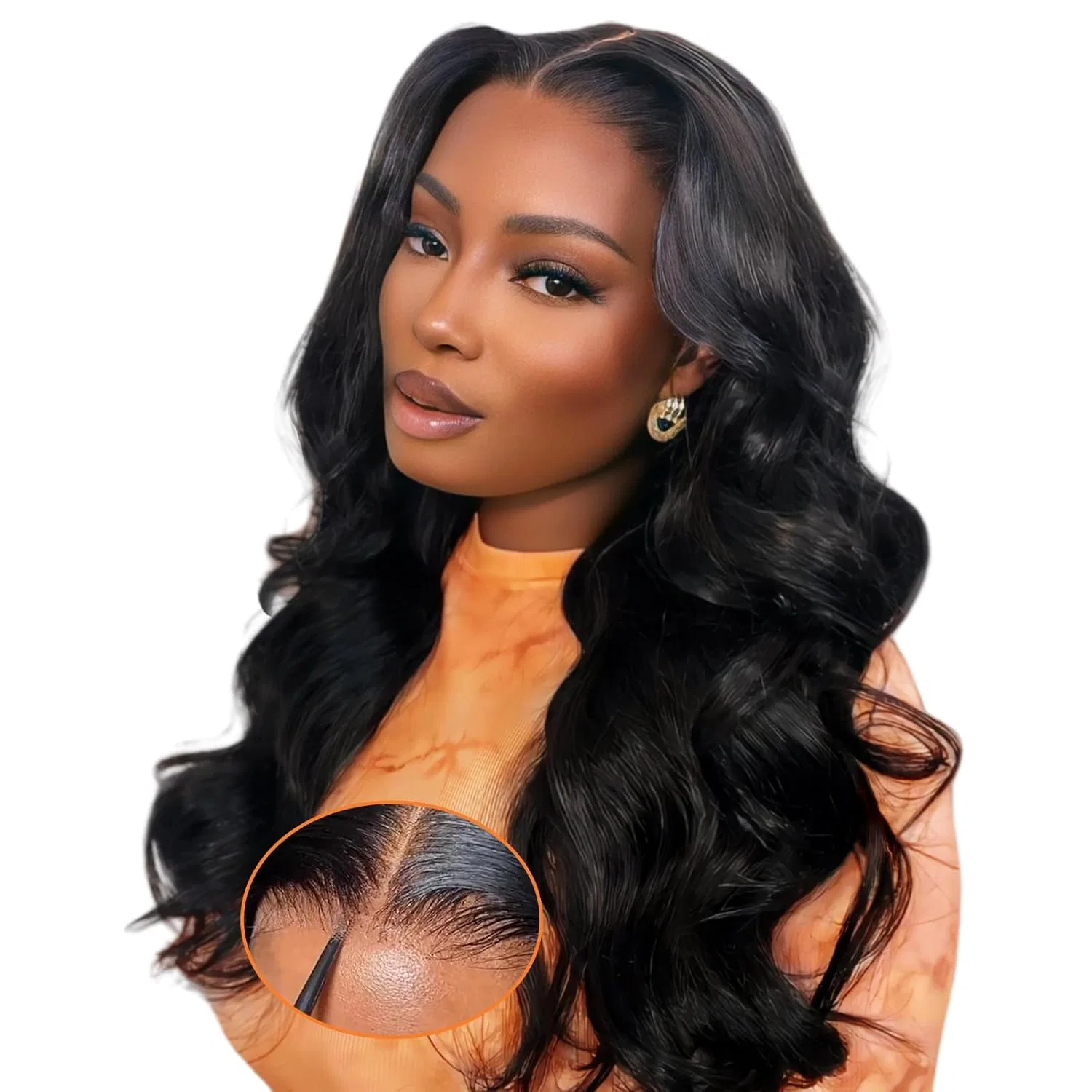 Парик «Body Wave» из натуральных волос Oxeyegirl Oxeyegirl, 9X6 Glueless Natural Color
