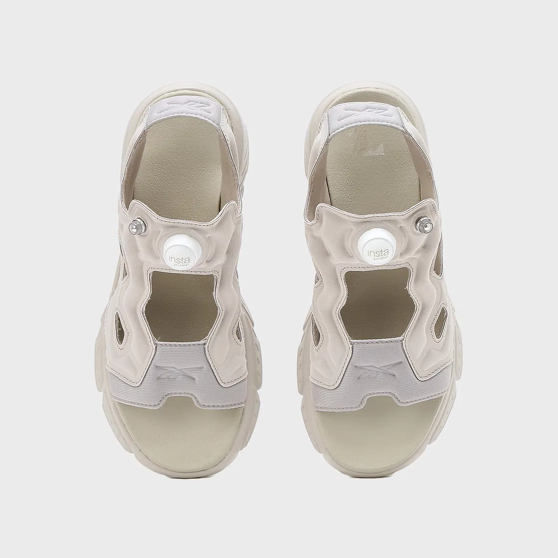 Мужские сандалии Instapump Fury цвета лунный камень от Reebok — фото 3